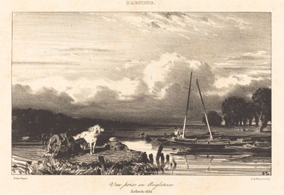 Vista na Inglaterra (Prêmio Vue em Angleterre) de Jules Dupré