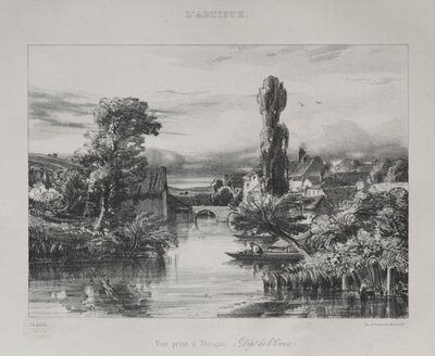 Vista perto de Alençon, 1839. de Jules Dupré