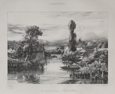 Vista perto de Alençon de Jules Dupré