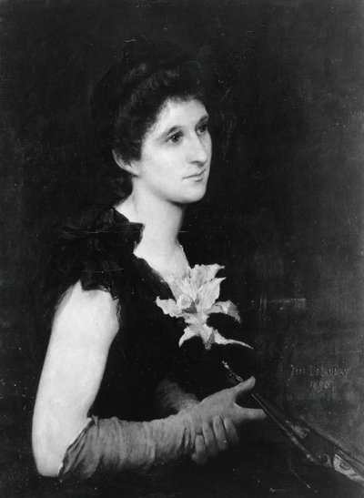 Retrato da Sra. Charles L. Hutchinson, 1890. de Jules Elie Delaunay