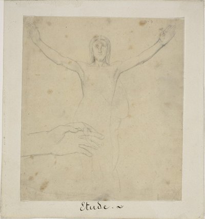 Estudo para Ressurreição de Jules Elie Delaunay