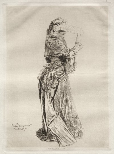 Um Genoise, 1877. de Jules Ferdinand Jacquemart