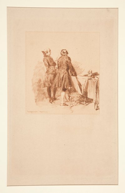 Amantes de d de Jules Ferdinand Jacquemart