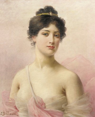 Uma beleza jovem de Jules Frederic Ballavoine