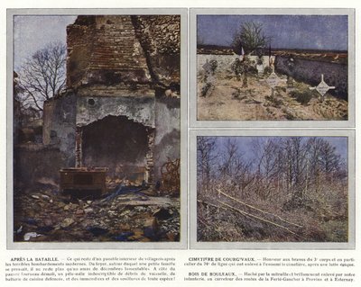 Após a Batalha, Cemitérios de Courgivaux, Birch Wood de Jules Gervais Courtellemont