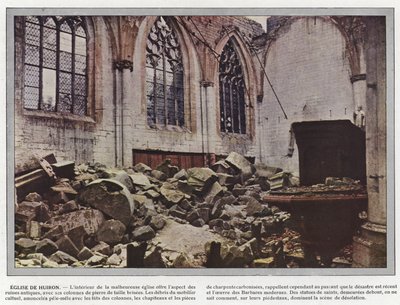 Eglise de Huiron de Jules Gervais Courtellemont