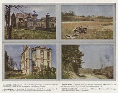 A Grille du Chateau, Mondement, Mondement, Estrada Alemã de Jules Gervais Courtellemont