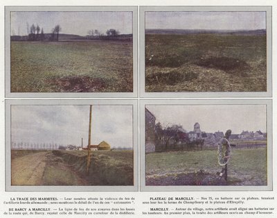O Traço de Marmitas, Marcilly Plateau, De Barcy a Marcilly, Marcilly de Jules Gervais Courtellemont