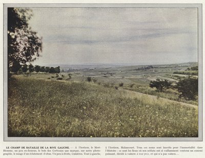O campo de batalha da margem esquerda de Jules Gervais Courtellemont