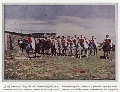 Spahis marroquino de Jules Gervais Courtellemont