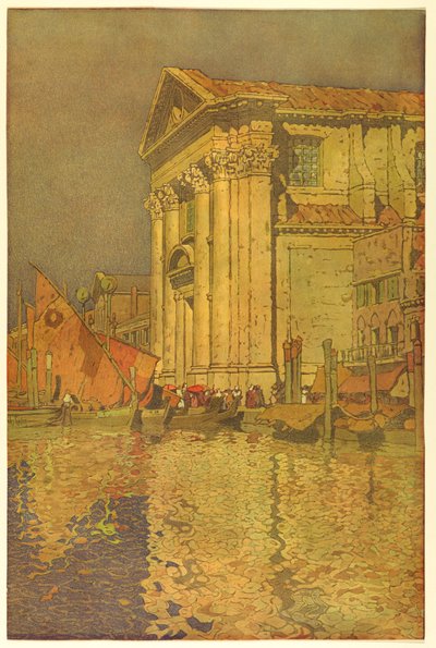 Igreja de San Salvatore, Veneza de Jules Guerin