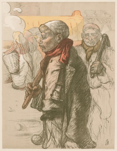 Au Pays Noir In the Black Country, c. 1898. de Jules Gustave Besson