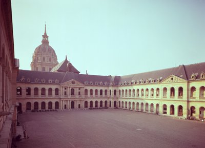 O Tribunal de Honra, construído em 1679-1706 de Jules Hardouin Mansart