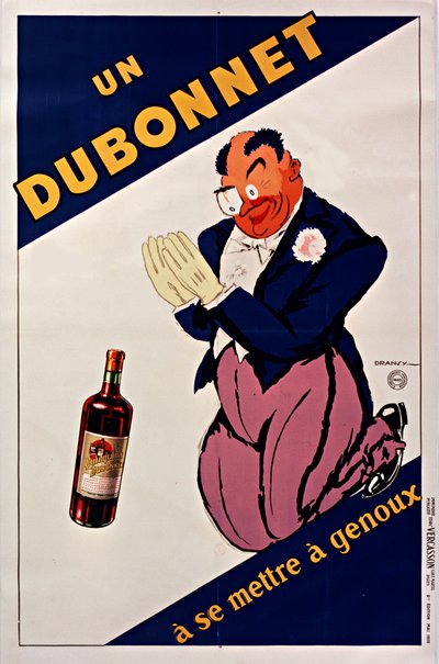 Um Dubonnet para se ajoelhar, 1932. de Jules Isnard Dransy