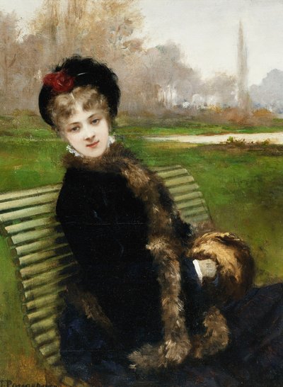 The Park Bench de Jules James Rougeron