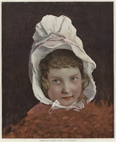 Esboço para um retrato de uma criança de Jules Joseph Lefebvre