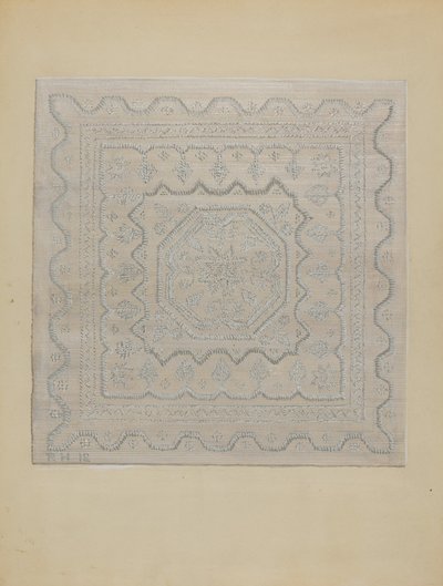 Candlewick Coverlet Woven, 19351942. de Jules Lefevere