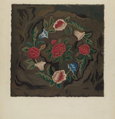 Hooked Rug, c. 1936. de Jules Lefevere