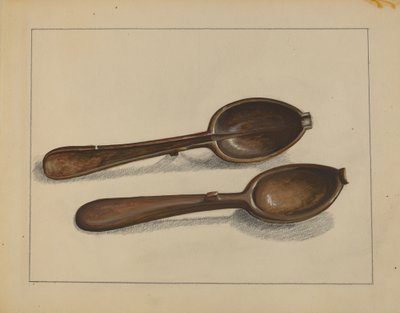 Molde de colher de sopa, c. 1936. de Jules Lefevere