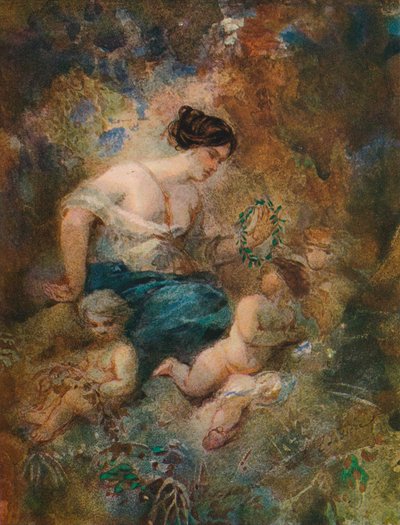 Uma alegoria, c1869-1892, 1906. de Jules Lessore