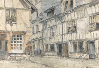 Vista da Rue de Lamitie de Jules Lessore