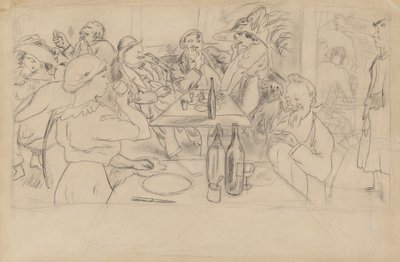 Café? Cena de Jules Pascin