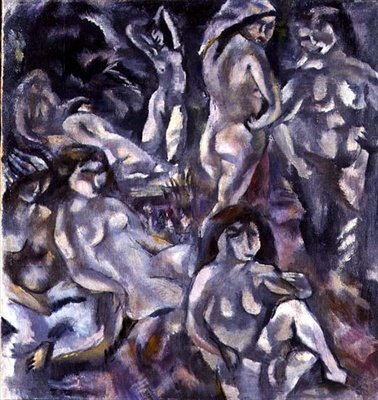 Oito Mulheres nuas de Jules Pascin