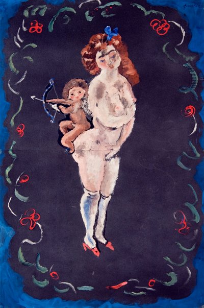 Nu e Cupido de Jules Pascin