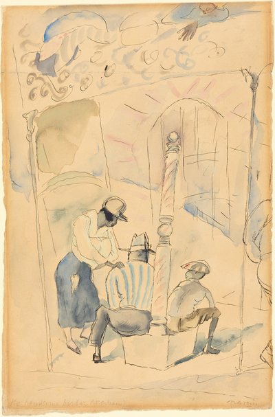 O belo barbeiro de Jules Pascin