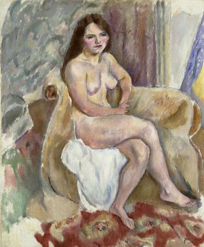 O pequeno bretão; Le Petite Bretonne, 1912 de Jules Pascin