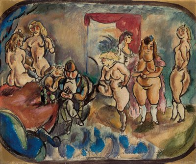 O Cliente Indeciso; O cliente indecis, 1916 de Jules Pascin