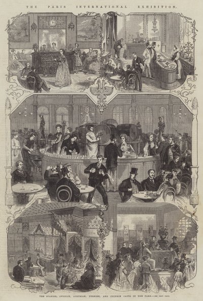 A exposição internacional de Paris de Jules Pelcoq