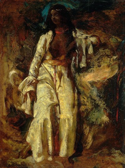 Mulher Núbia de Jules Robert Auguste
