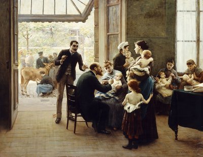 Homenagem a Louis Pasteur; Homenagem a Louis Pasteur, de Jules Scalbert
