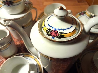 Serviço de chá Art Deco, 2023 (foto) de Jules Vieillard