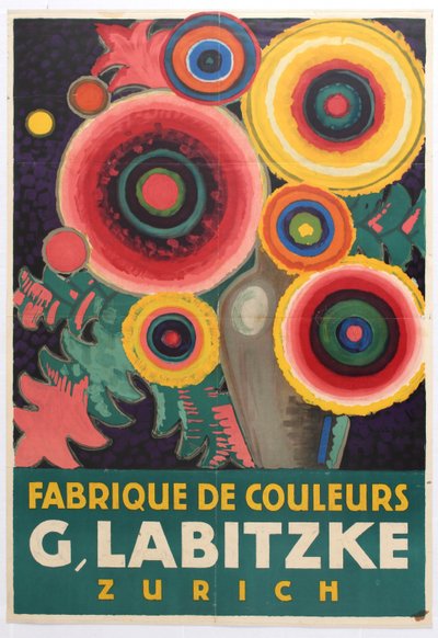 Labitzke Color Paints Zurique, 1916. de Jules de Praetere