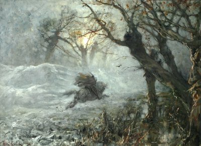 O rei da floresta, ca 1887 de Juli Julievich Klever