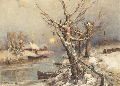 Sol de inverno, 1911 de Juli Julievich Klever