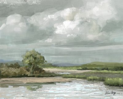 Paisagem serena de um pântano de Julia Cheney