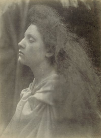 ("The Angel at the Tomb" - O Anjo junto ao túmulo) Mary Ann Hillier de Julia Margaret Cameron