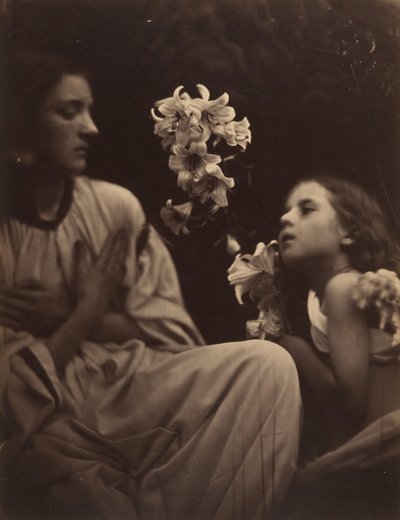 Um Estudo, 1865-66. de Julia Margaret Cameron