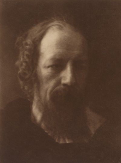 Alfred, Lord Tennyson, 1867, impresso em 1905. de Julia Margaret Cameron