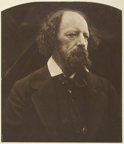 Alfred, Lord Tennyson, 1869, impresso em 1875. de Julia Margaret Cameron