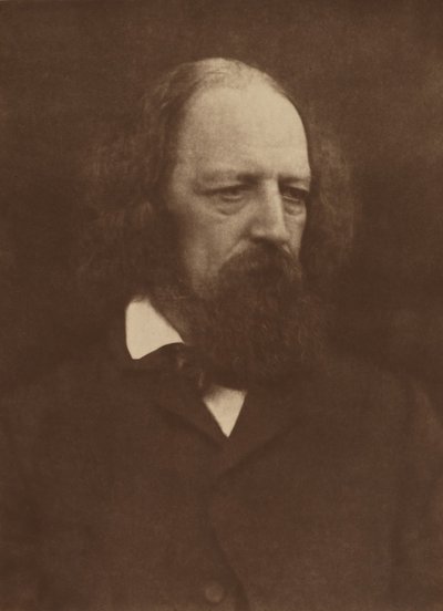 Alfred, Lord Tennyson, 1869, impresso em 1905. de Julia Margaret Cameron
