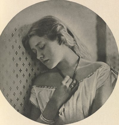 Ellen Terry, aos dezesseis anos de Julia Margaret Cameron