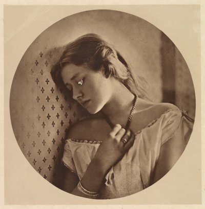 Ellen Terry, aos dezasseis anos de idade de Julia Margaret Cameron