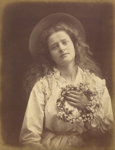 "Porque eu vou ser a Rainha de maio, Mãe, eu vou ser a Rainha de maio" de Julia Margaret Cameron