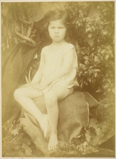 George Duckworth Estudo para o Infante São João, 1872. de Julia Margaret Cameron