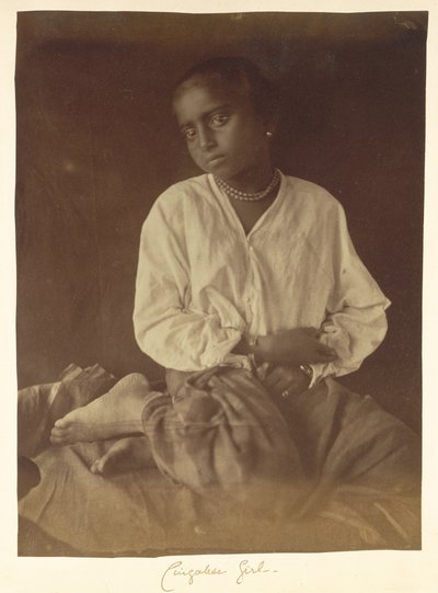 Rapariga, Ceilão de Julia Margaret Cameron