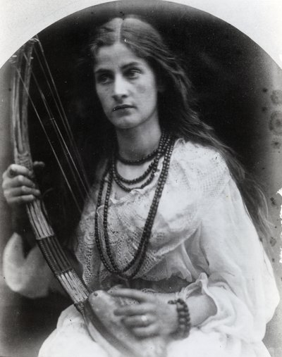 O Hark! O Hear !, ilustração para &39;A Princesa&39; de Alfred, Lord Tennyson, 1875 (impressão de albume) de Julia Margaret Cameron